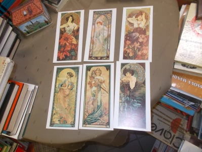 9x pohlednice Alfons Mucha - plakáty - Velký formát (232823)