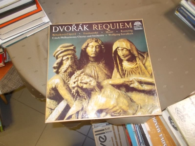 2x LP Antonín Dvořák Requiem Czech Philharmonic Chorus and Orchestra Wolfgang Sawallisch - Beňačková-Čápová - Fassbaender - Moser - Rootering (309423) GD3