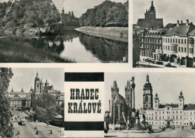 Pohlednice Hradec Králové - velký formát (327623)