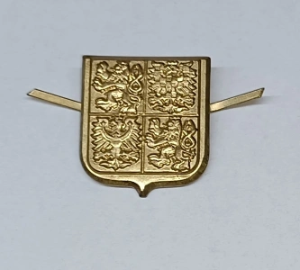 Vojenský čepicový odznak Česká republika (427523a)