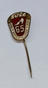 Odznak Svit Gottwaldov 65 1894 - 1959 smalt (427623j)