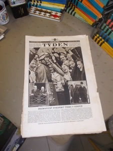 časopis Pestrý týden ročník XIII číslo 12 19. března 1938 (474123) F3B