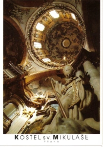 Pohlednice velký formát Praha kostel Svatého Mikuláše (41324)
