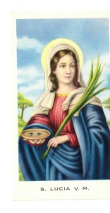 Svatý obrázek S. Lucia V. M. (42124)
