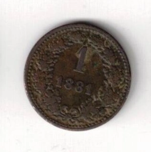 1 krejcar 1881 Rakousko-Uhersko (124223)