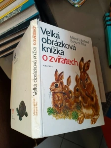 Velká obrázková knížka o zvířatech Milena Lukešová Bohumil Říha (55723) B1