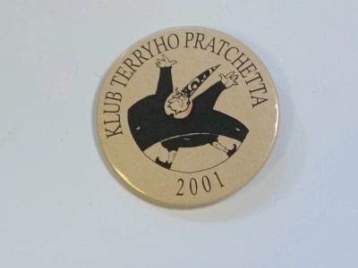 odznak placka Klub Terryho Pratchetta 2001 (301524)