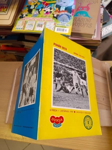 program fotbalového utkání Dukla Praha The Verton Football Club Pohár UEFA ročník 1978/1979 středa 1. listopadu 1978 (321524) Z17