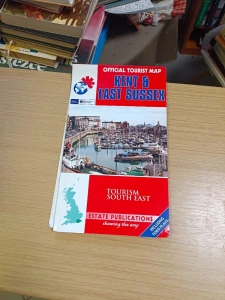 Mapa Kent & east Sussex Official tourist map (157824) F2B