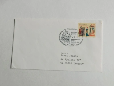 Dopisní obálka - pamětní razítko Düsseldorf 1 - Briefmarkenfreude 1993 (10009) DOK2