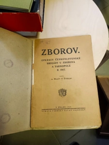 Zborov - operace československé brigády u Zborova a Tarnopole r. 1917 Dr. Frant. V. Šteindler - 1922 (605924)