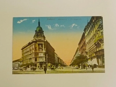 Pohlednice Budapešť - Budapest Andrászy út. - Andrássystrase (615124)