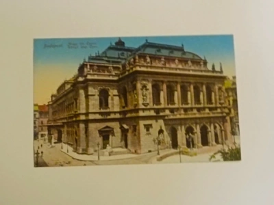 Pohlednice Budapešť - Budapest Magi. kir. Opera - Königl. Unt. Oper (615124)