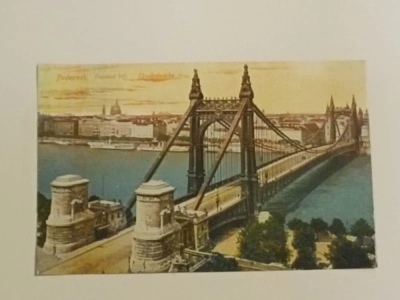 Pohlednice Budapešť - Budapest Erzsébet hid. - Elisabethbrücke (615124)