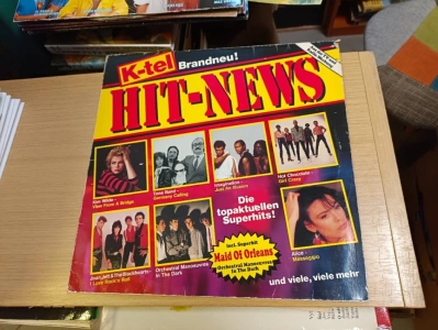 LP Hit-news K-tel - Kim Wilde - Tone Band - Imagination - Hot Chocolate - Alice ad. (627724) GD6