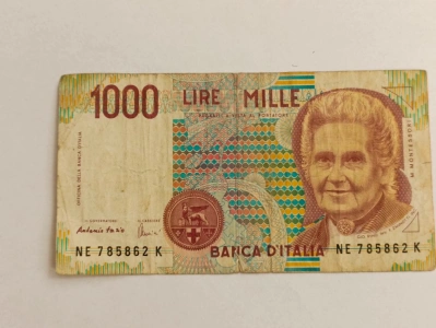 1000 Lire ille serie NE  Itálie (656424) DOK1