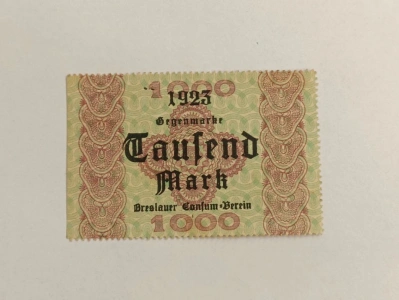 1000 Tausend Mark Breslau - Wroclaw - Vratislav - Polsko (656124) DOK1