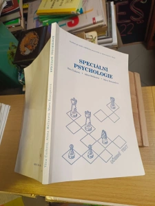 Speciální psychologie Věra Čechová - Alena Mellanová - Marie Rozsypalová - Isntitut pro další vzdělávání pracovníků ve zdravotnictví v Brně (260217)