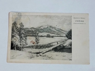 Pohlednice Zvičina - Dvůr Králové nad Labem - Ředitel K. Štěrba (654324)