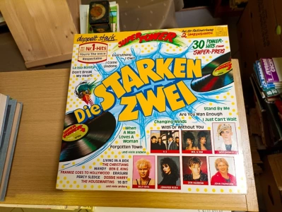 Starken zwei 30 power hits zjm super-preis 2 LP U2 - Mel & Kim - Boy George - Billy Idol - Jennifer Rush ad. (678824) GD6