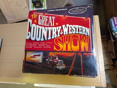 LP The Grat Country & Western - Johny Cash - Carlie Rich - Frankie Lain - Roy Drusky ad. (677724) GD7