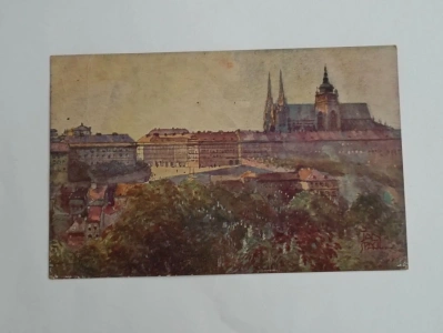 Pohlednice Praha - Pražský Hrad - J. Spáčil (707824)