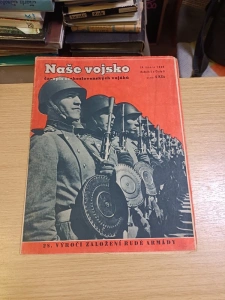 časopis Naše Vojsko 24. února 1946 ročník 5 číslo 8 (709924)