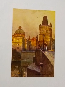 Pohlednice - Praha - Staroměstská mostecká věž, Karlův most autor J. Šetelík (718924)