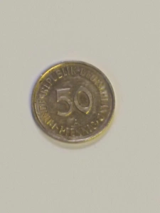 mince 50 Pfennig A - 1990 (8625)