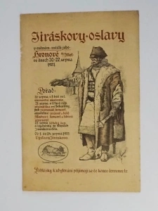 Pohlednice Jiráskovy oslavy - Hronovv 1921 (1746818)