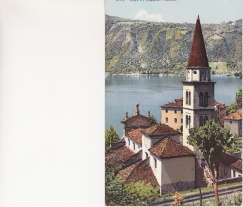 Itálie- Lago di Lugano. Melide (630914)