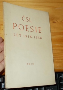 ČSL. poezie let 1918-1938 (217915)