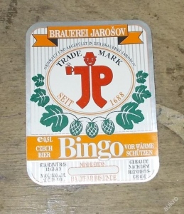 Etiketa Jarošov vývozní Bingo (411715)