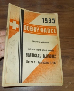 Dobrý rádce B. Blahovec Náchod 1935 medic.drogerie (1240815)