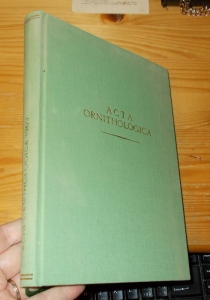 Acta Ornitologica Warszawa 1969 číslo 6 - 13 (717216) Kniha je na exter. skladě