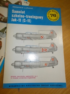 Samolot szkolno -treningowy Jak - 11 (C -11) -Z. Luranc (735216)