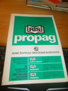 RIS Propag Země živitelka 1989 České Budějovice (142117) externí sklad