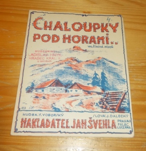 Písnička Chaloupky pod horami Voborský - Dalecký  (324117) ext. sklad