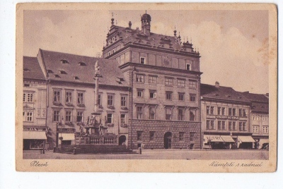 Plzeň náměstí s radnicí  (1161015s)