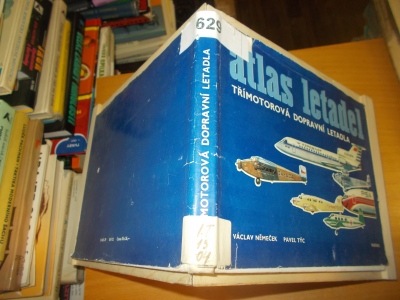 Atlas letadel -třímotorová dopravní letadla -Němeček -Týc (318410) ext. sklad