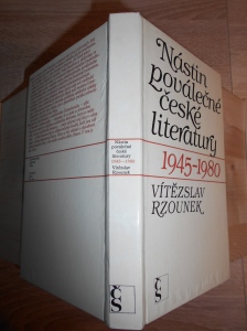 Nástin poválečné české literatury 1945 - 1980, Vítězslav Rzounek (205318)