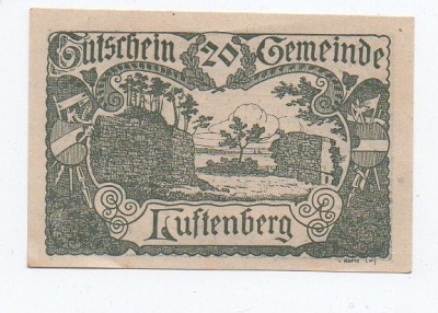 Nouzovka Německo 20 Heller (1377318d)