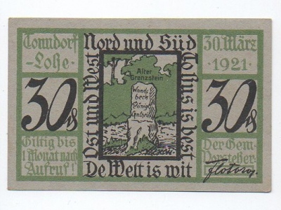 Nouzovka Německo 30 Heller (1376518c)