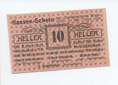 Nouzovka Německo 10 Heller (1375418b)