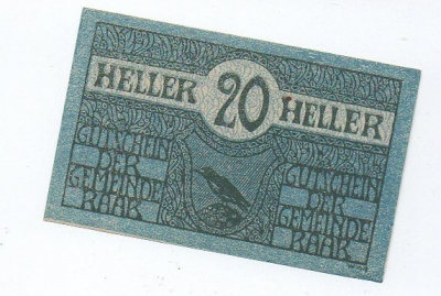 Nouzovka Německo 20 Heller (1375318f)