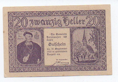 Nouzovka Německo 20 Heller (1375118b)