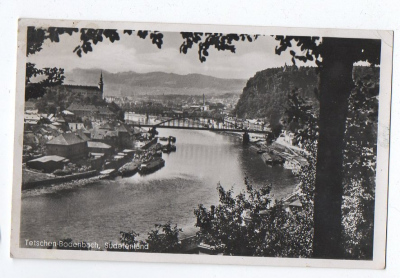 Tetschen Bodenbach Sudetenland Děčín sudety (1782018) externí sklad
