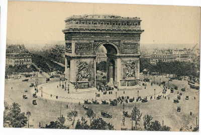 Paříž Paris LÁre de Triomphe č. 444 (263619) externí sklad