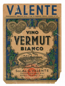 Etiketa Valente vino Vermut (602419g)