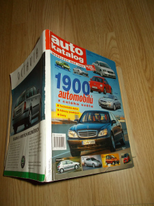 Auto katalog modelový rok 1999 - 1900 automobilů z celého světa (114520) externí sklad